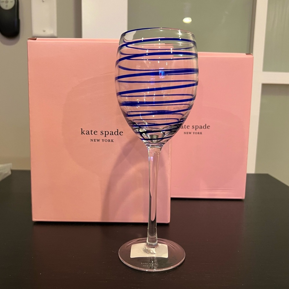 Kate Spade Lenox Wine Glasses